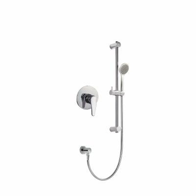 Eco-Tres falba épített, egykaros zuhany csaptelep, kézizuhannyal, króm 17097002