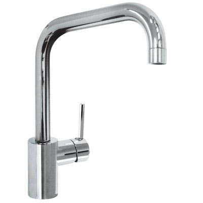 Konyhai egykaros, egylyukú mosogató csaptelep króm 162441