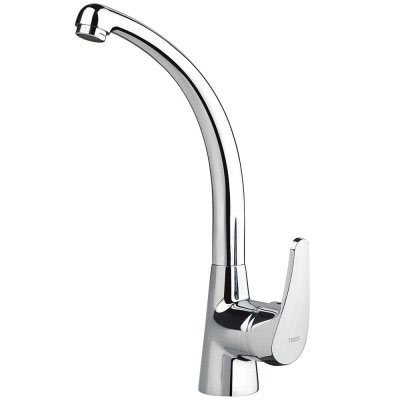 Konyhai egykaros, egylyukú mosogató csaptelep króm 17044702