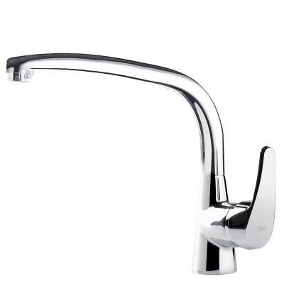 Konyhai egykaros, egylyukú mosogató csaptelep króm 07044802