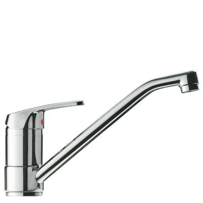 Konyhai egykaros, egylyukú mosogató csaptelep króm 17033302