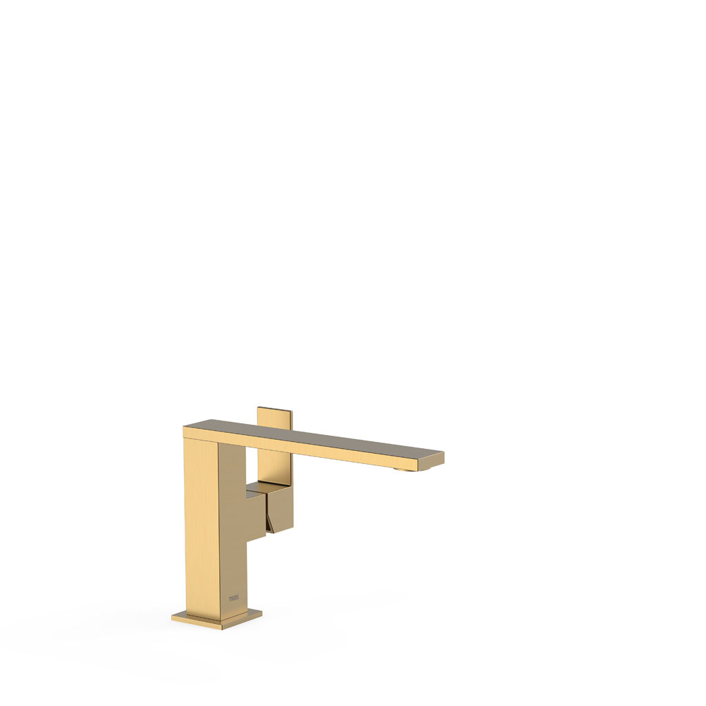 Tres Cuadro Exclusive egykaros mosdó csaptelep, matt arany  00620501OM