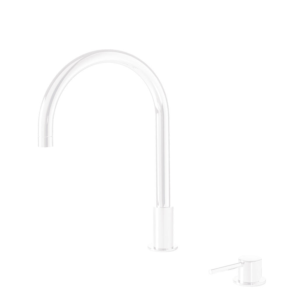 Tres Study Exclusive  peremre szerelhető, 2 üléses mosdó csaptelep, matt fehér  26110501BM