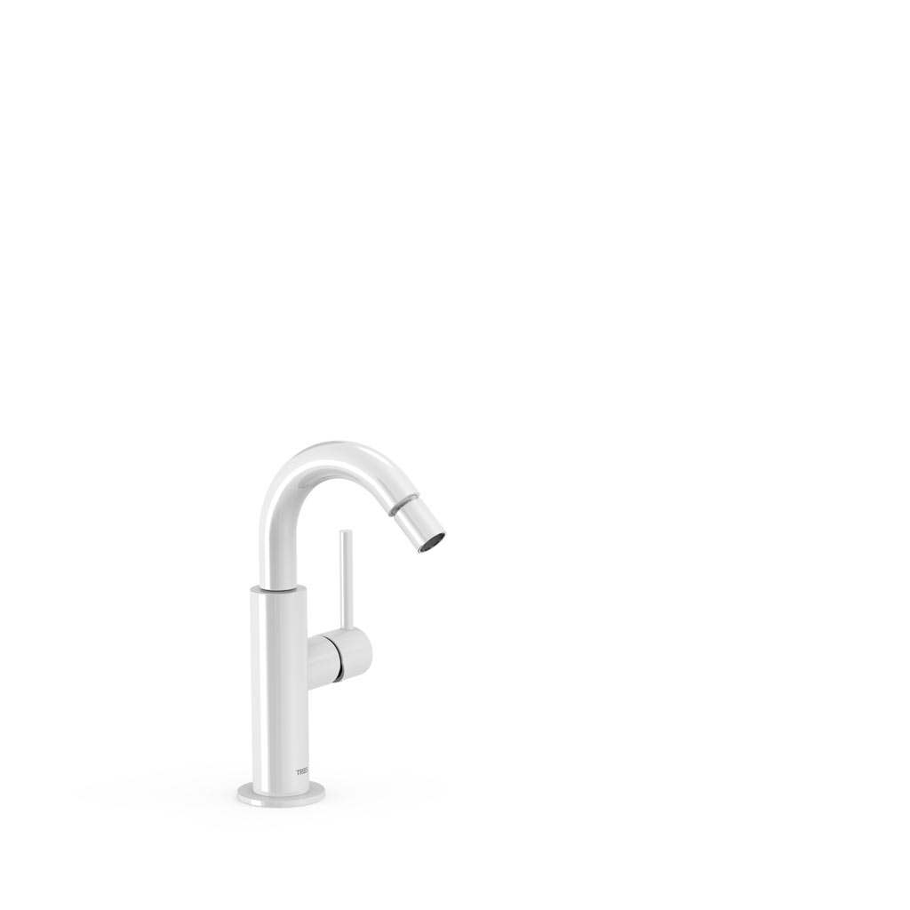 Tres Study Exclusive egykaros bidé csaptelep leresztő nélkül, fehér  26222402TBL