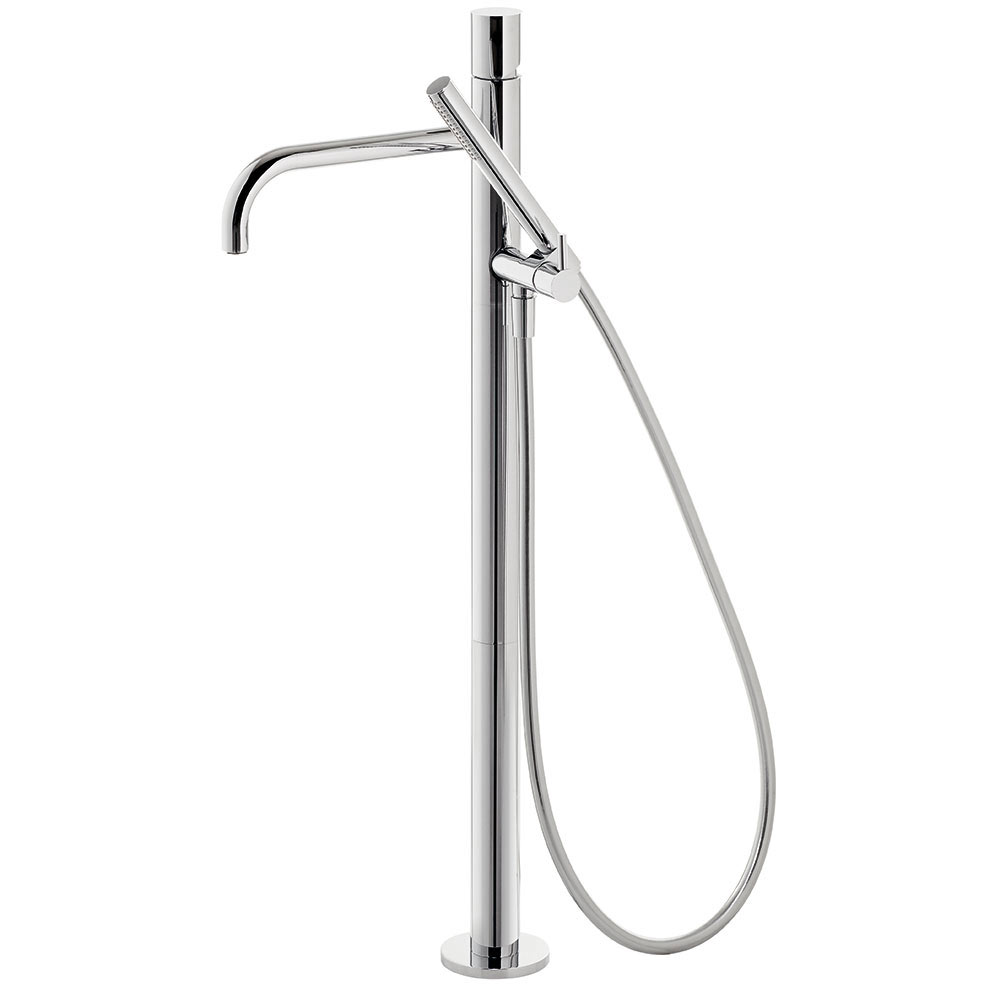 Tres Study Exclusive szabadon álló kádtöltő csaptelep, kézizuhannyal, króm 26247002