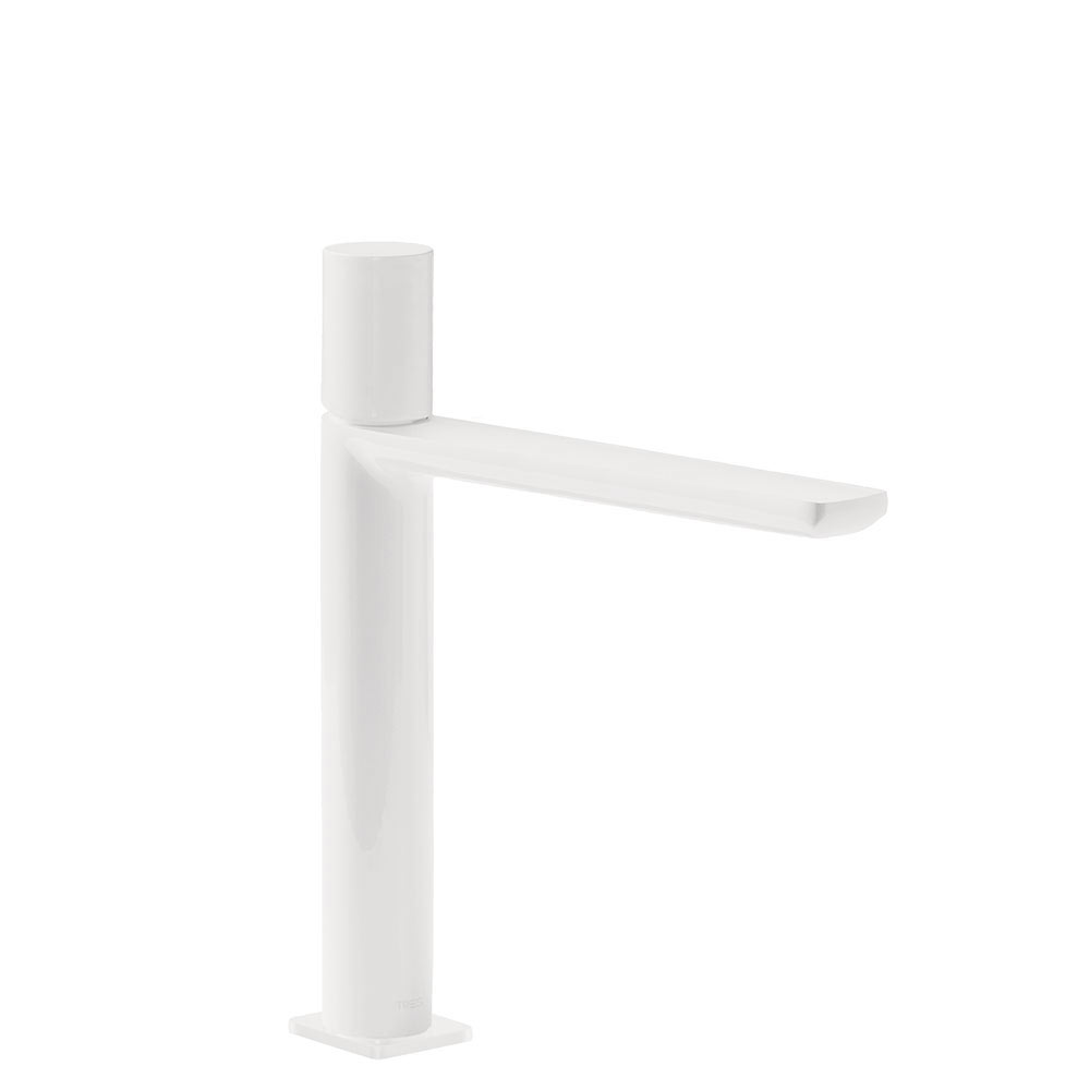 Tres Loft Colors egykaros, magasíott mosdó csaptelep matt fehér 20020304BM