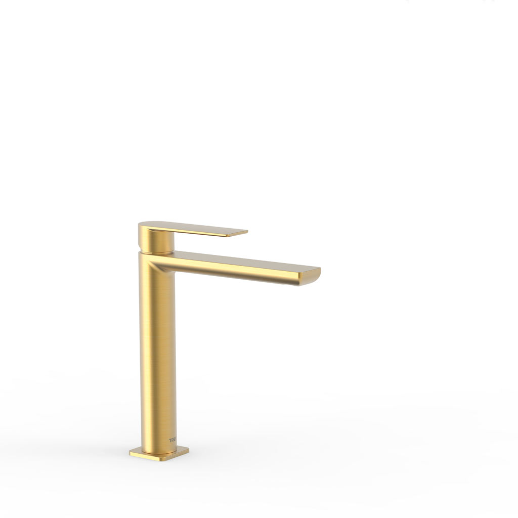 Tres Loft Colors egykaros,magasított mosdó csaptelep matt arany 20020303OM