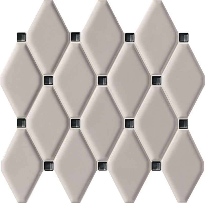 Tubadzin Abisso grey mozaik 29,8 x 27