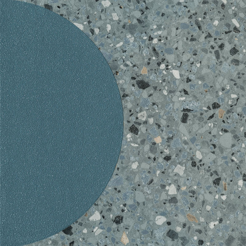 Tubadzin Funky Blue 2 padlódekor 19,8 x 19,8 cm