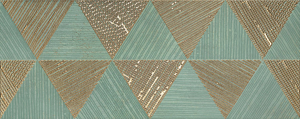 Tubadzin Goldgreen Mono dekorcsempe 29,8 x 74,8 cm