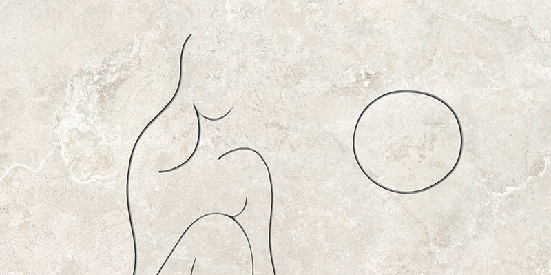 Tubadzin Teri Soft Line E dekorcsempe 119,8x59,8 cm