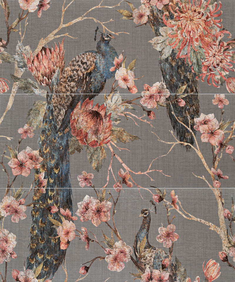 Tubadzin Tori Take 3 részes dekorkép 74,8x89,8 cm