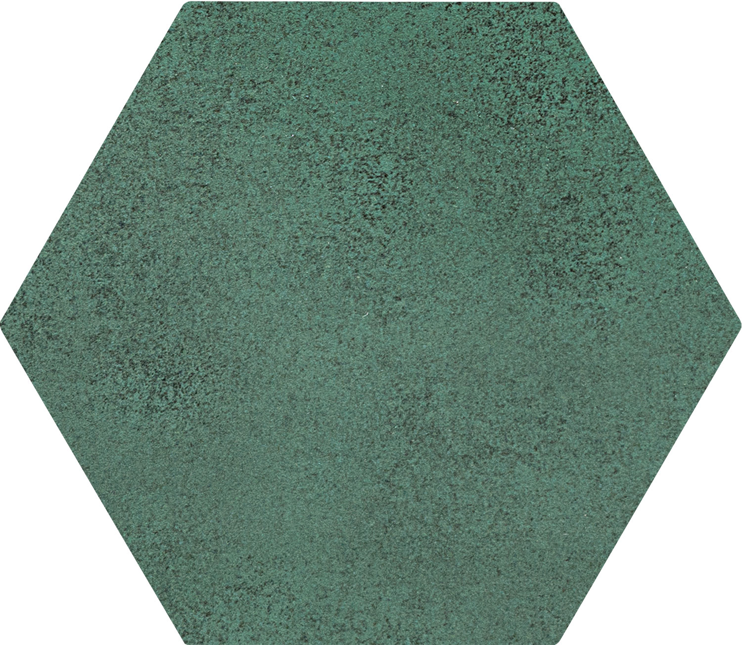 Arte Burano Green Hex falicsempe 12,5x11 cm