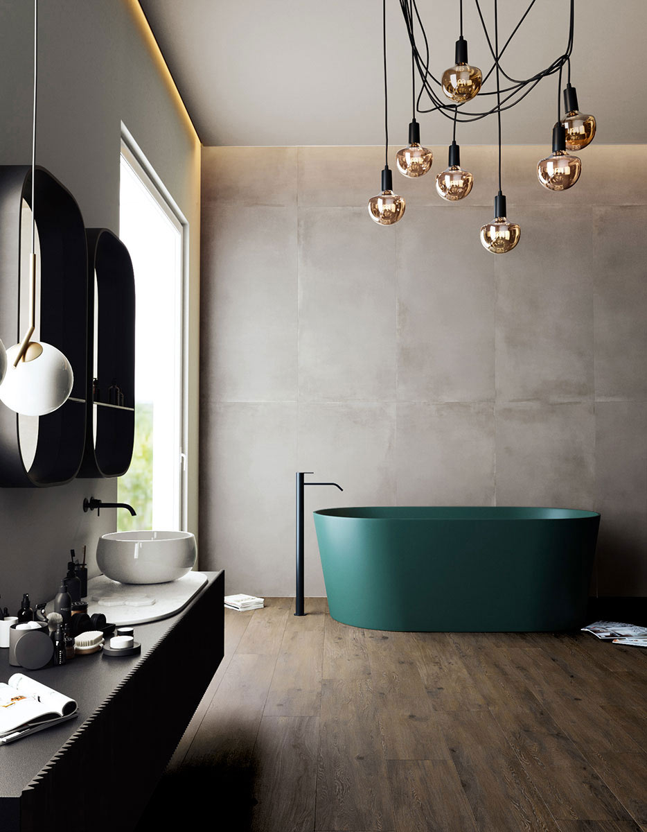 Tuscania Caementum Falburkolat | Csempék és Padlólapok