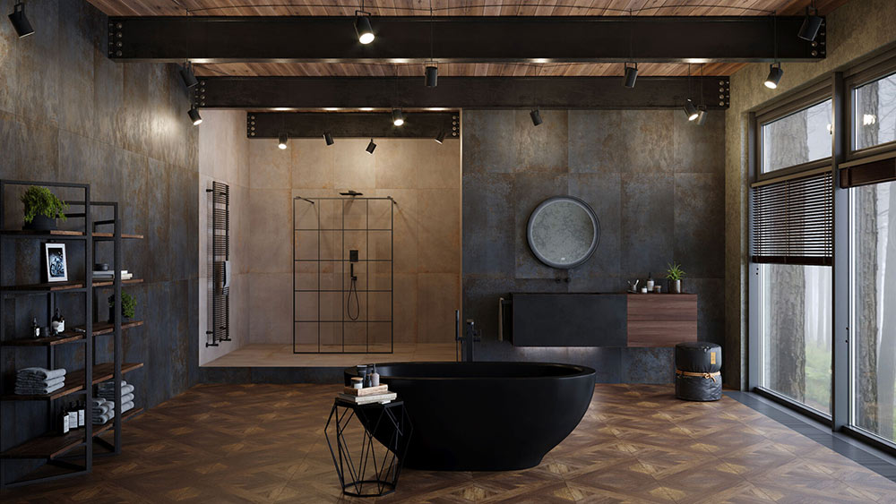 Tuscania Metropolitan Modern fürdőszoba | Csempék és Járólapok