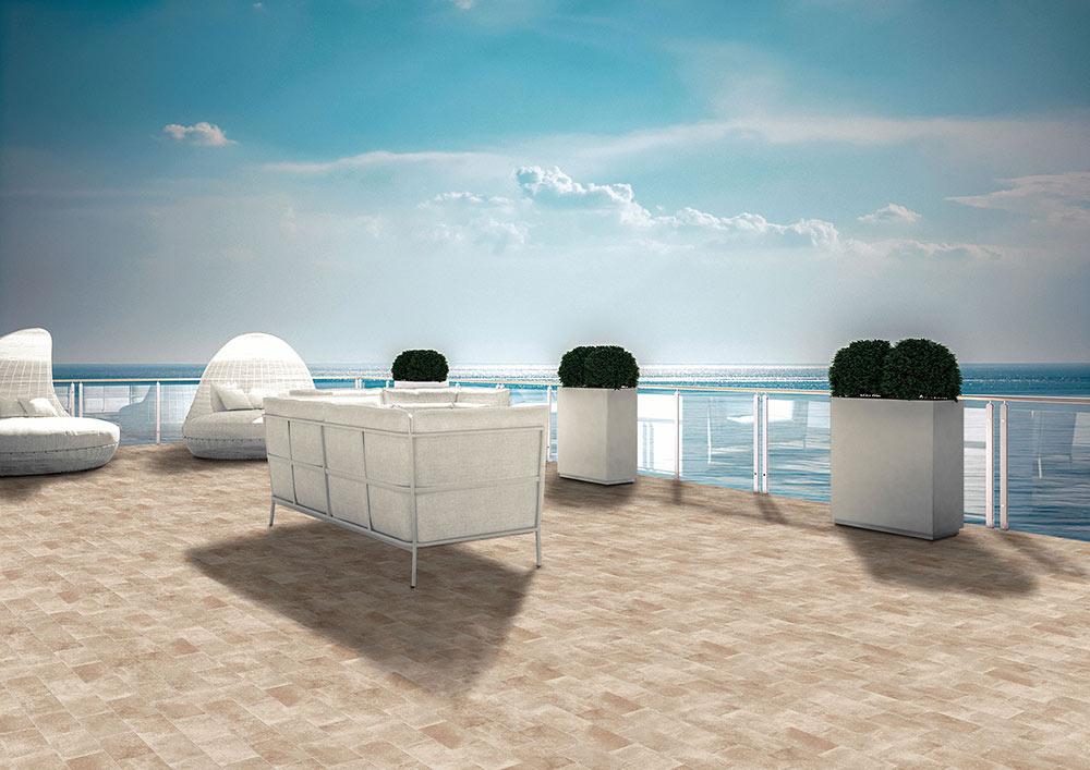 Tuscania Tuscolana Kőhatású járólap | Csempék és Járólapok