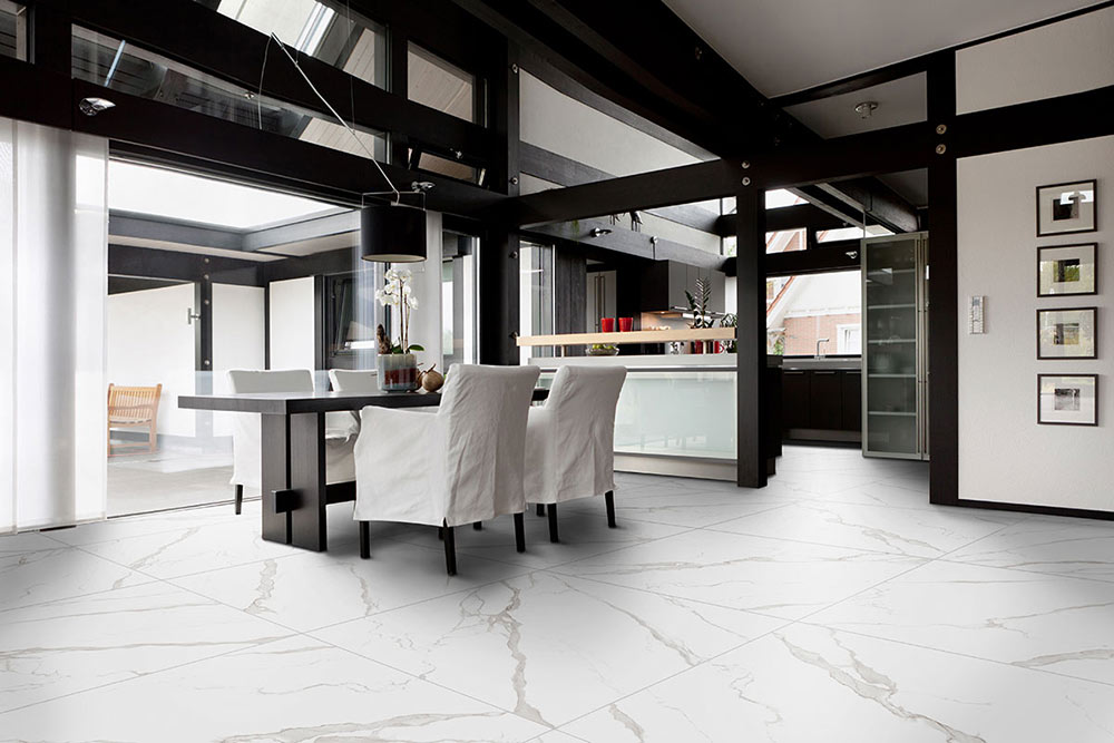 Tuscania White Marble Kőhatású járólap | Csempék és Burkolatok