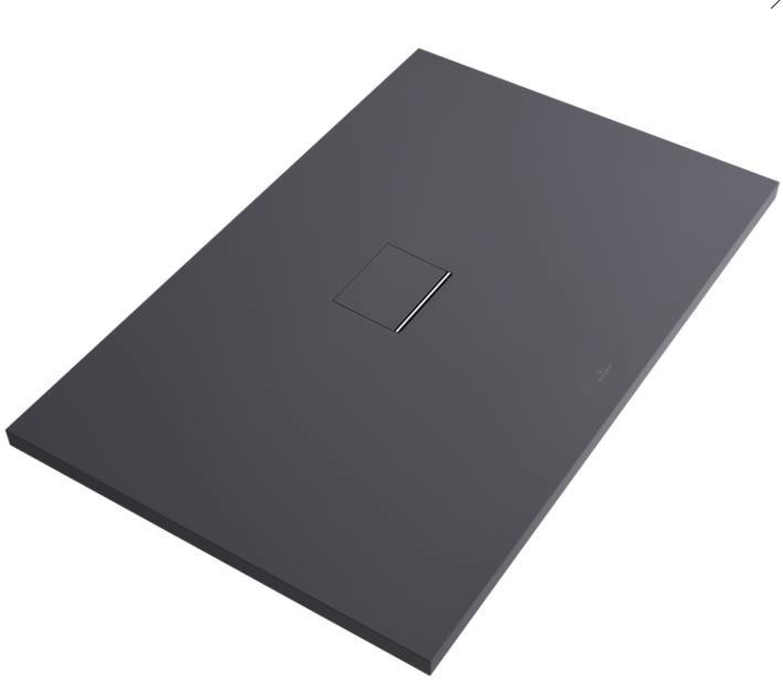 Villeroy & Boch Squaro Infinity téglalap alakú zuhanytálca 