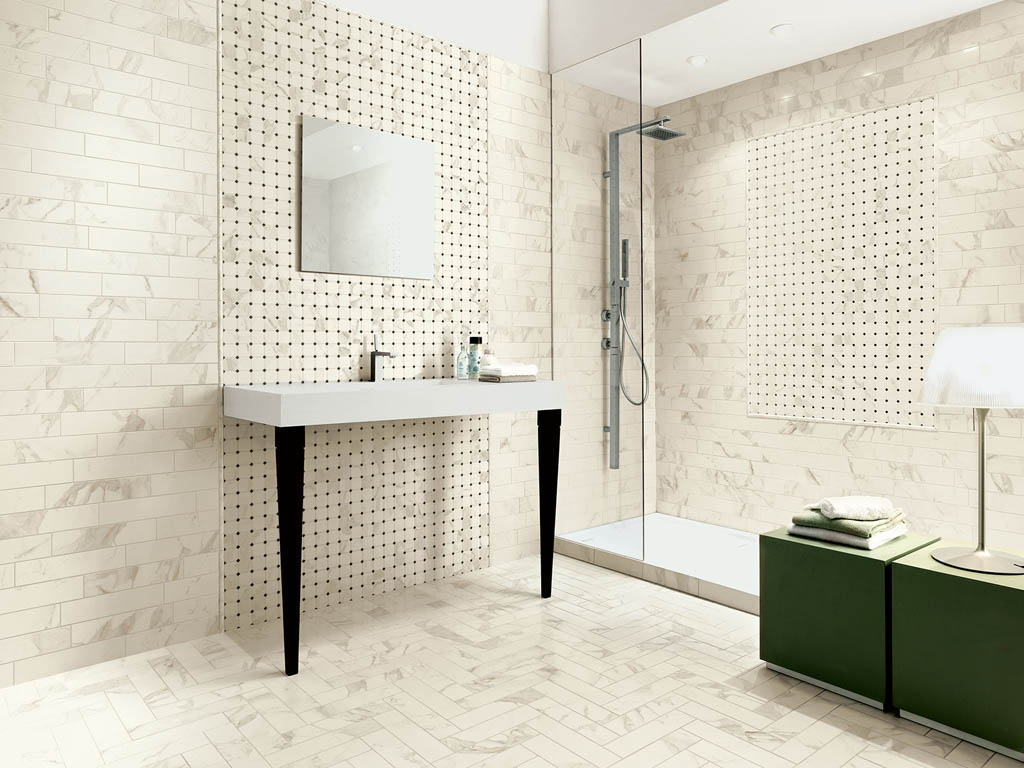 Vallelunga & Co Calacatta Falburkolat | Csempék és Padlólapok