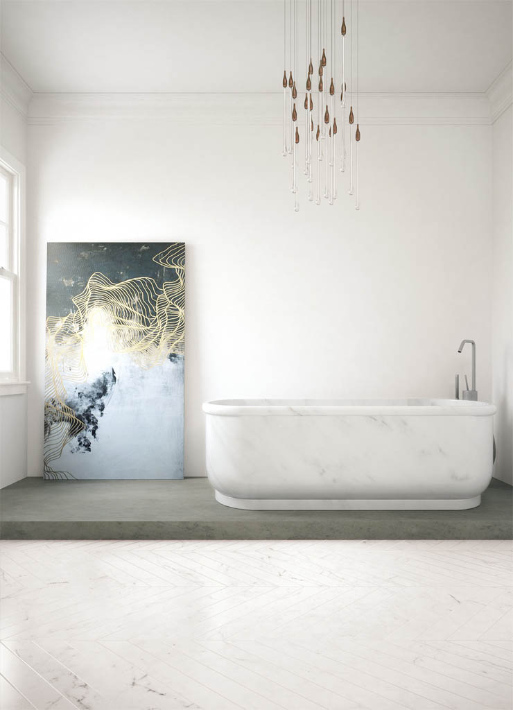 Vallelunga & Co Carrara Kőhatású járólap | Csempék és Járólapok