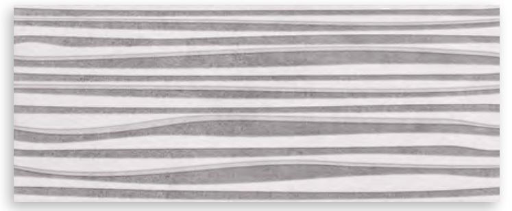 Valore Franco Grey Fala dekorcsempe 20 x 50 cm