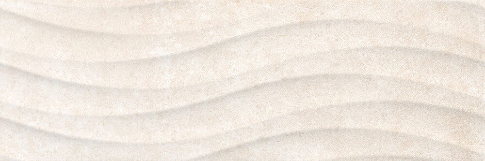 Valore Luxor Wave Cream dekorcsempe 25 x 75 cm