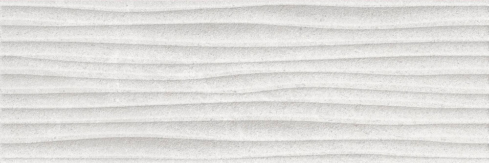Valore Valletta Grey DC Waves 3D dekorcsempe 25 x 75 cm