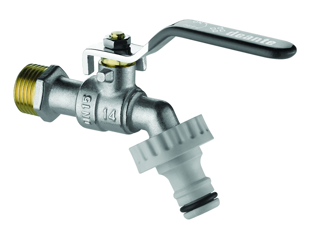 Deante Deante kerti golyóscsap adapterekkel 