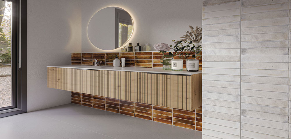 Vogue Colour Trevoll Falburkolat | Csempék és Padlólapok