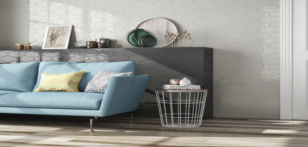 Vogue Hex Durby Falburkolat | Csempék és Járólapok