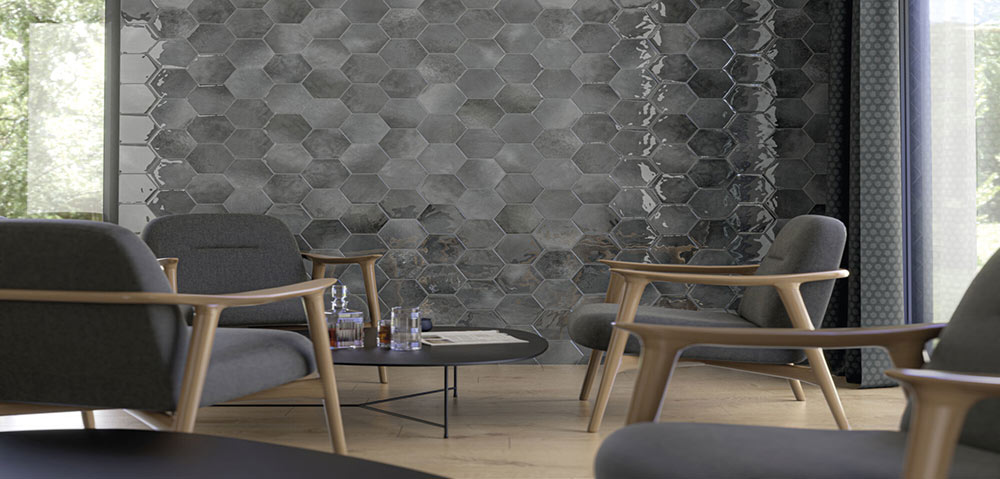 Vogue Hex Stanway Falburkolat | Csempék és Falburkolatok