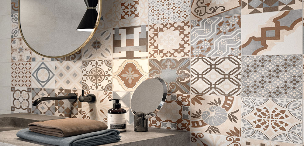 Vogue Patterns Fiorenza Falburkolat | Csempék és Padlólapok