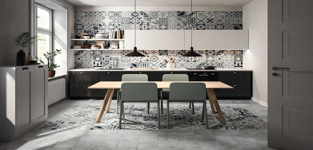 Vogue Patterns Fiorenza Konyhai burkolólap | Járólapok és Csempék