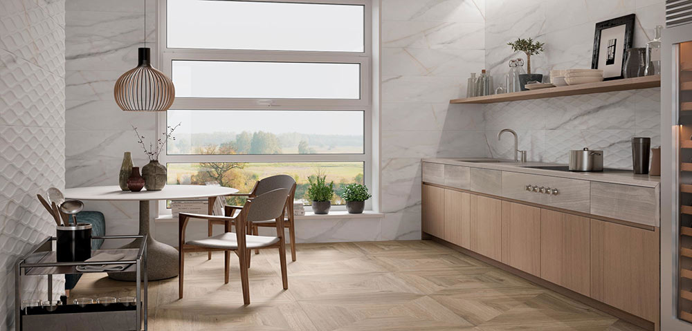 Vogue Rosewood Konyhai burkolólap | Csempék és Járólapok