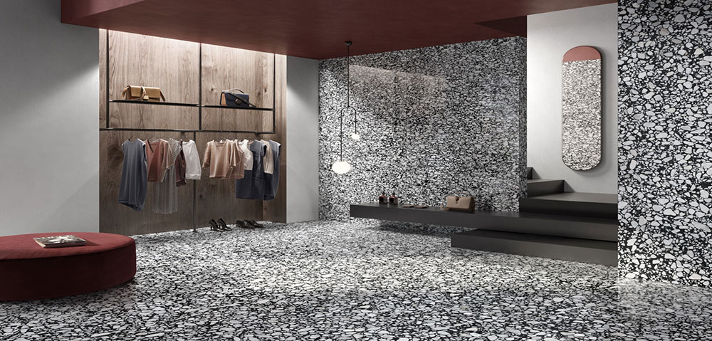 Vogue Slabs Pebblestone Falburkolat | Csempék és Padlólapok