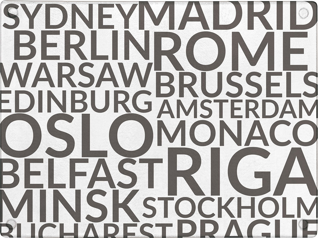 Deante üveg vágódeszka 