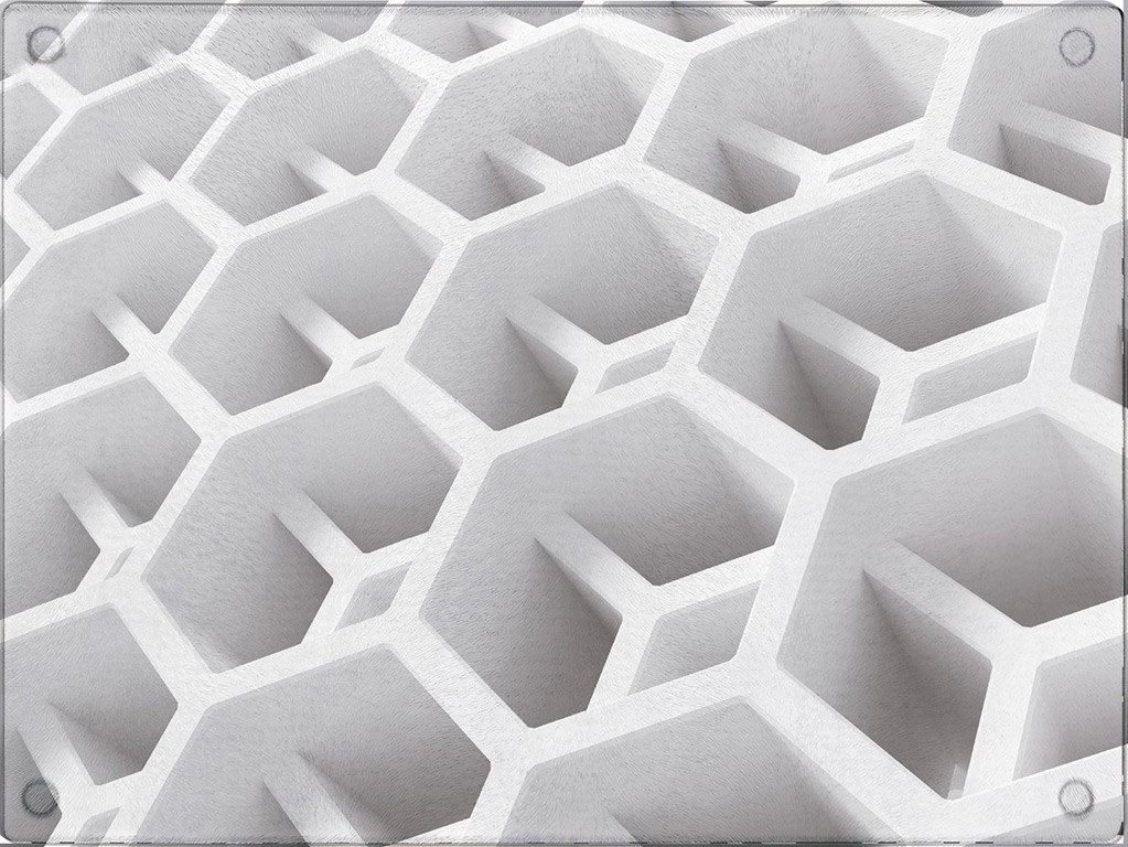 Deante üveg vágódeszka 